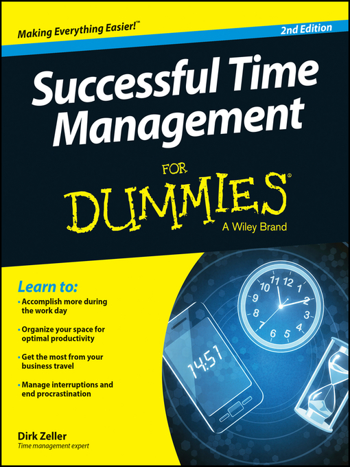 Title details for Successful Time Management For Dummies by Dirk Zeller - Available